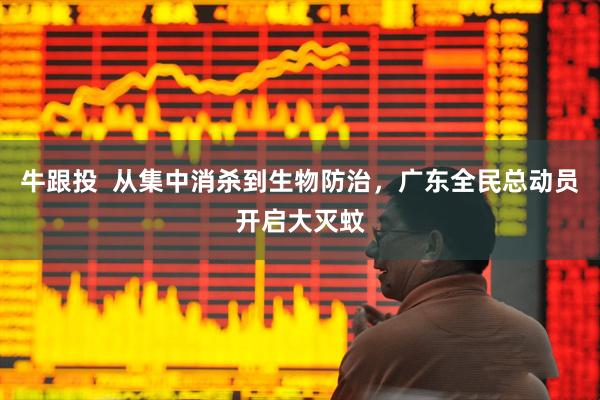 牛跟投  从集中消杀到生物防治，广东全民总动员开启大灭蚊